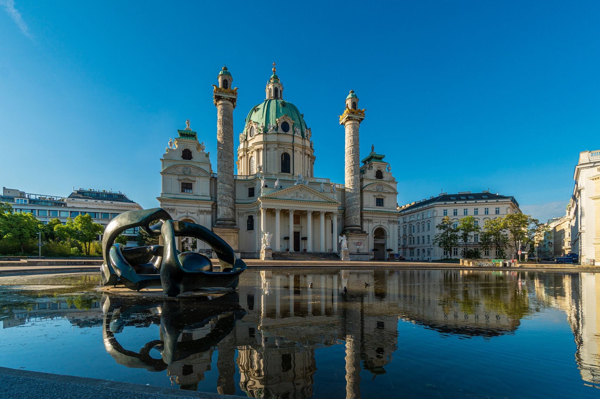 St. Charles Church, Vienna , Austria