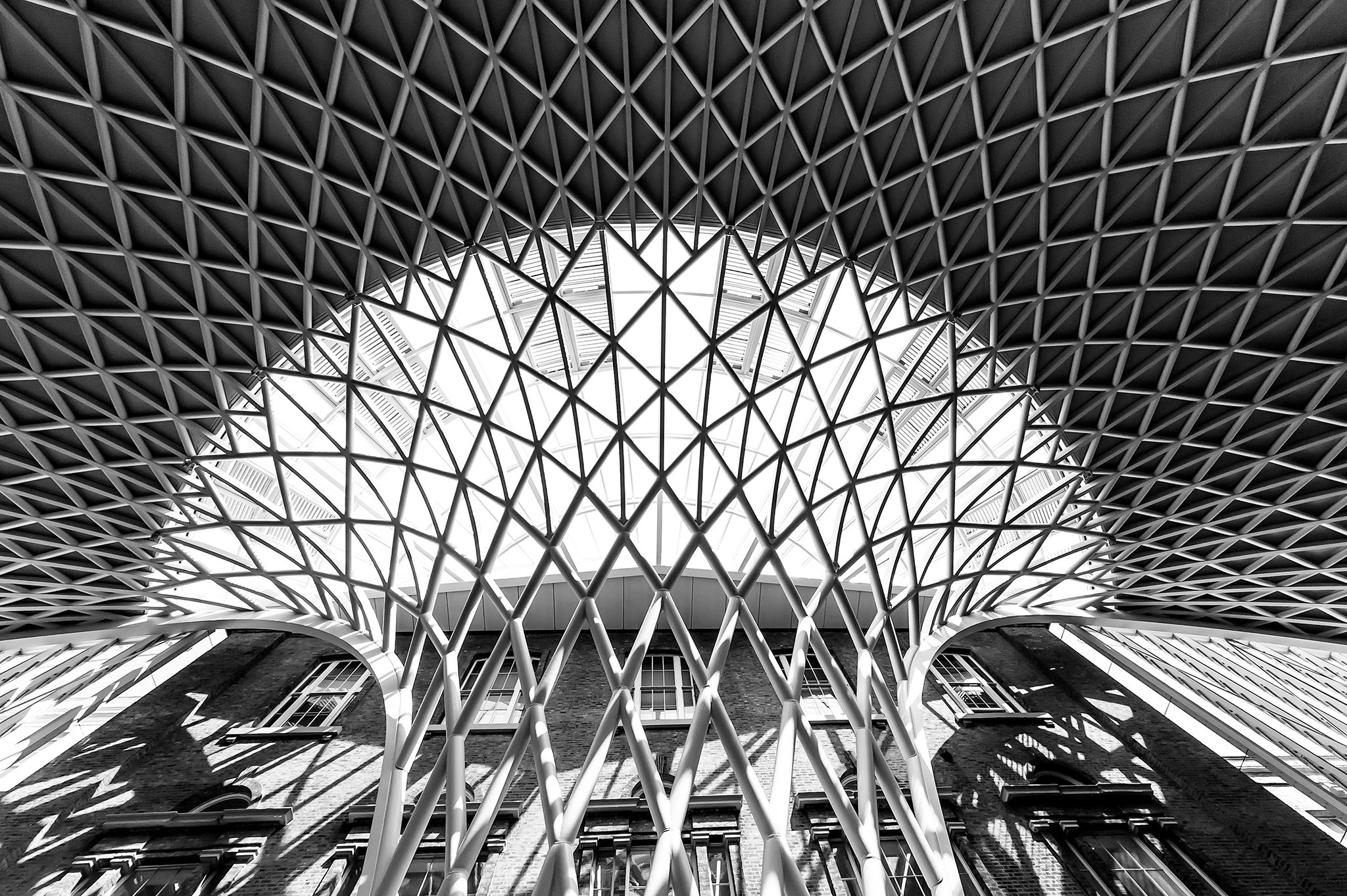 Entrance Hall at King's Cross Main Line Station, London, United Kingdom