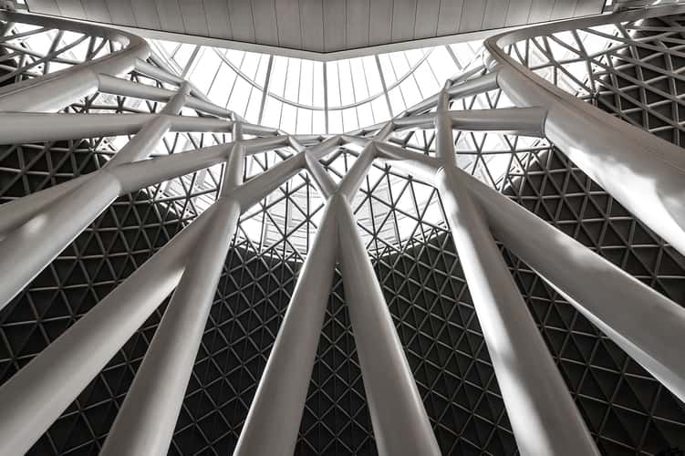 Entrance Hall at King's Cross Main Line Station, London