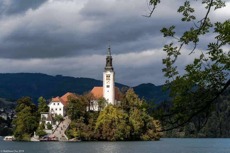 Lake Bled - Wooden Jetty - Rock covered with coins