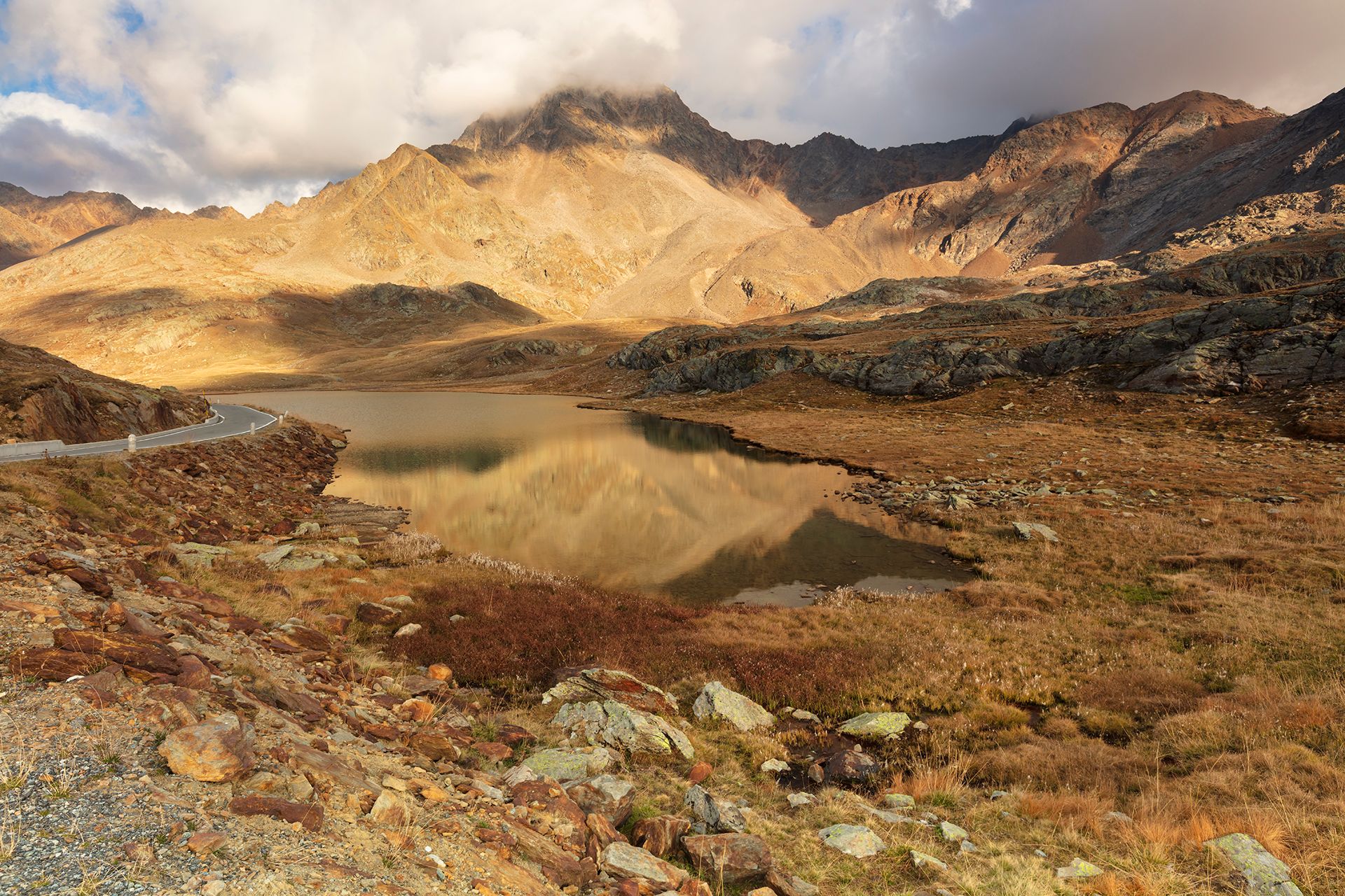 Landscape from mount Gaviola, Italy