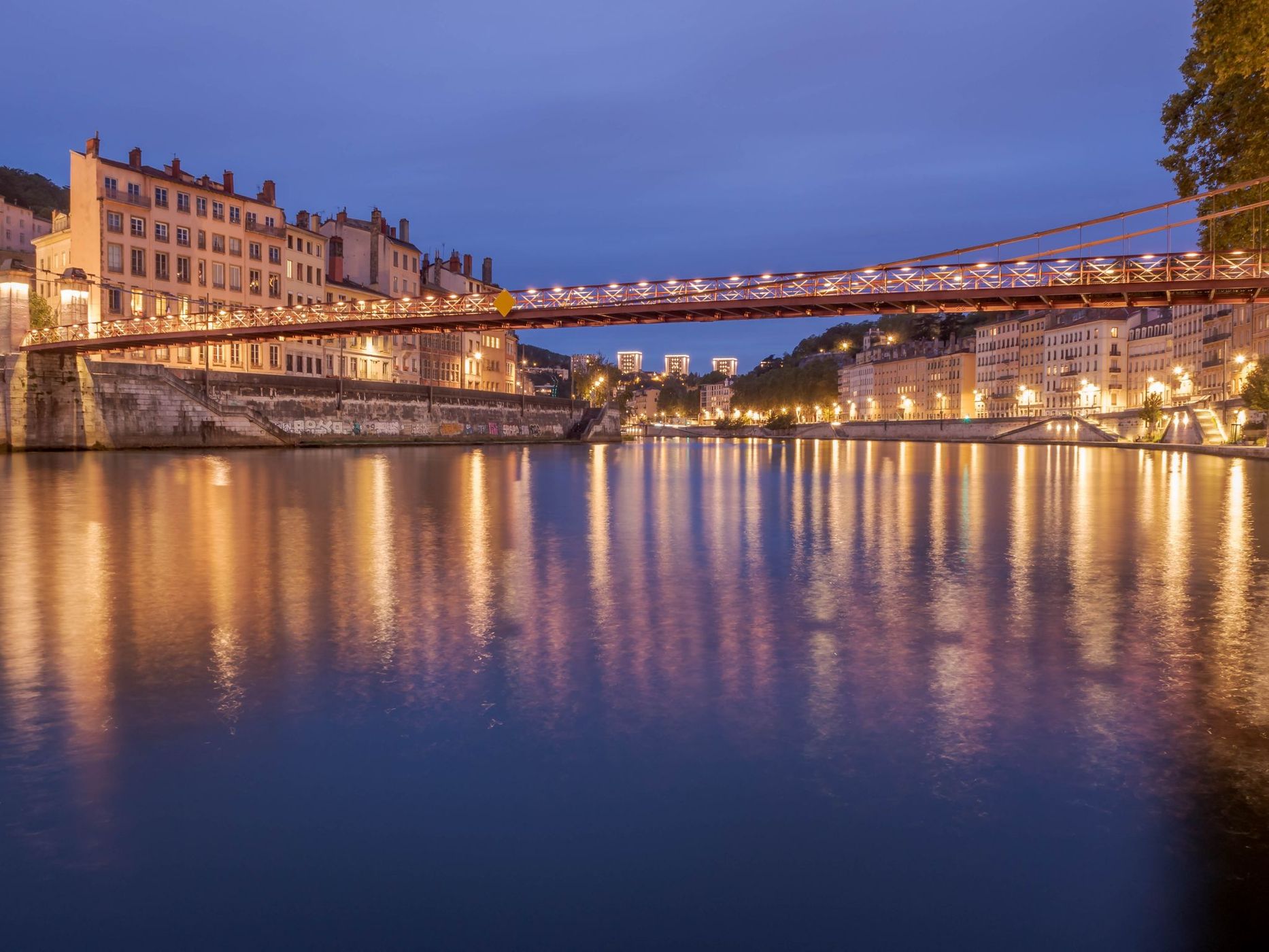 Lyon - Saône de Saint-Vincent, France