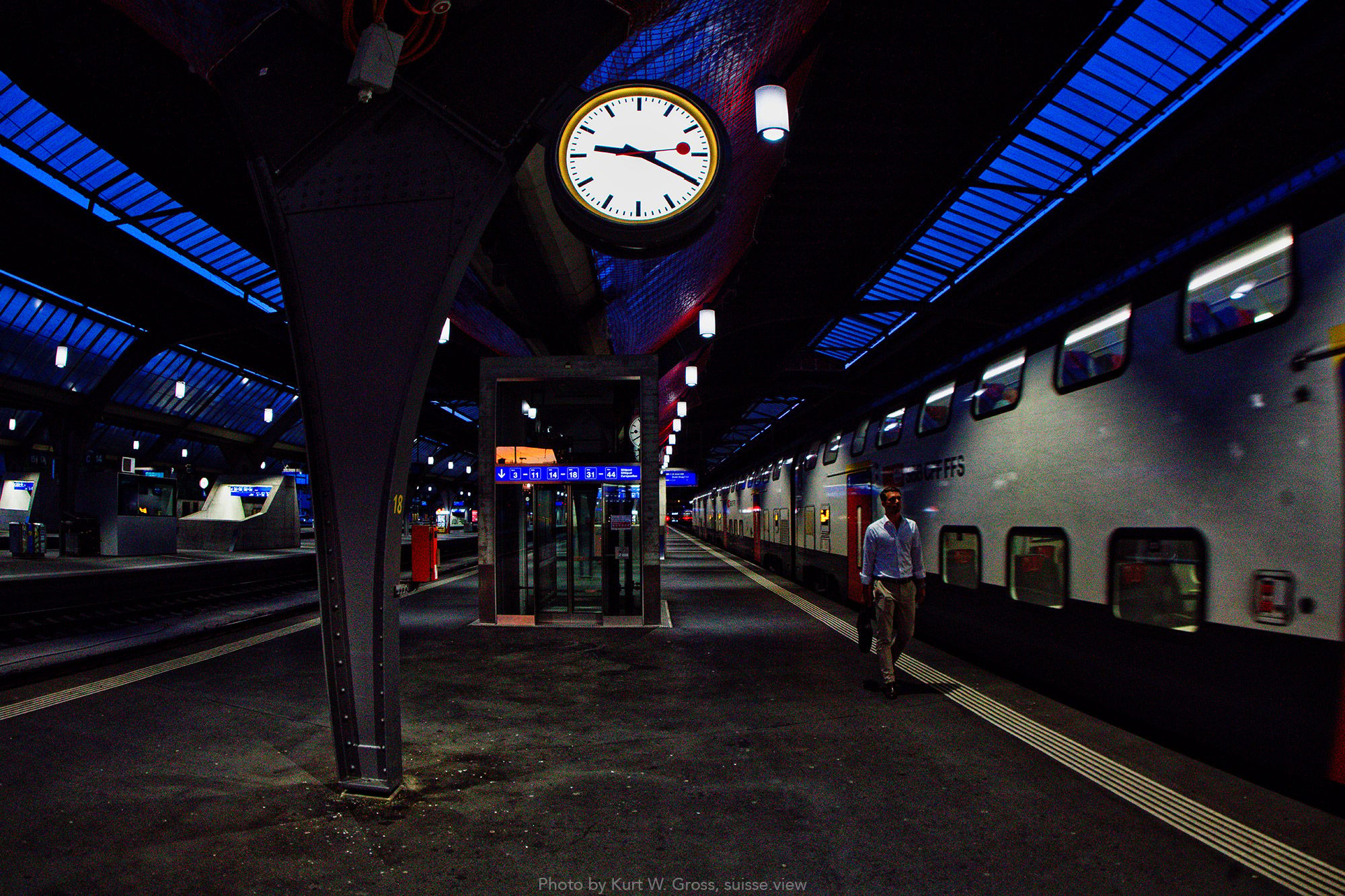 Main Train Station Zuerich, Switzerland