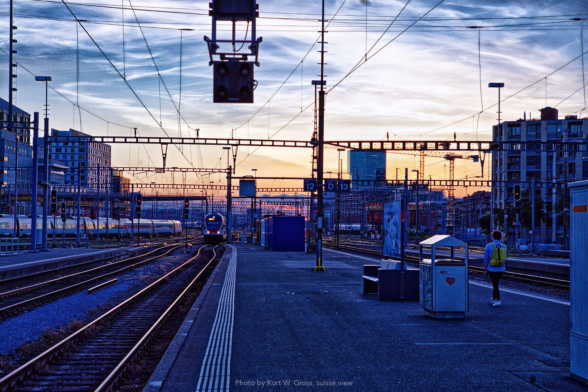 Main Train Station Zuerich, Switzerland