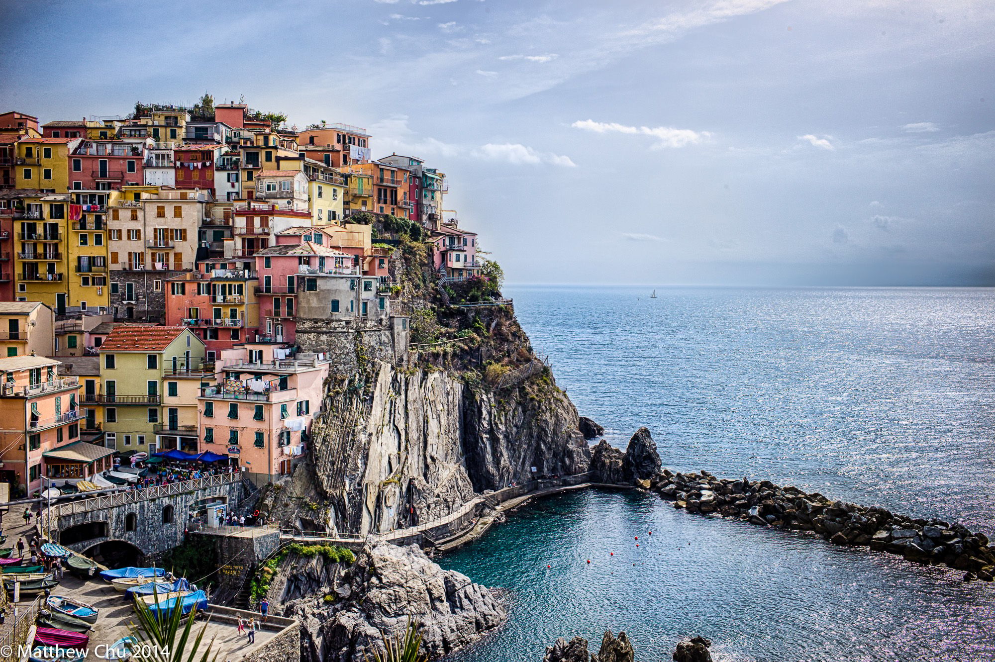 Manarola in the morning, Cinque Terre, Italy