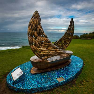 Mike Dwyer Reserve Sculpture Coledale New South Wales, Australia