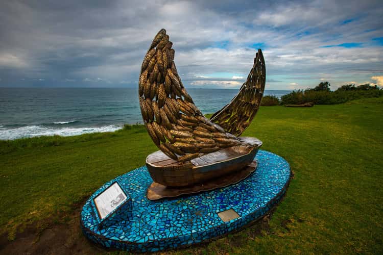 Mike Dwyer Reserve Sculpture Coledale New South Wales