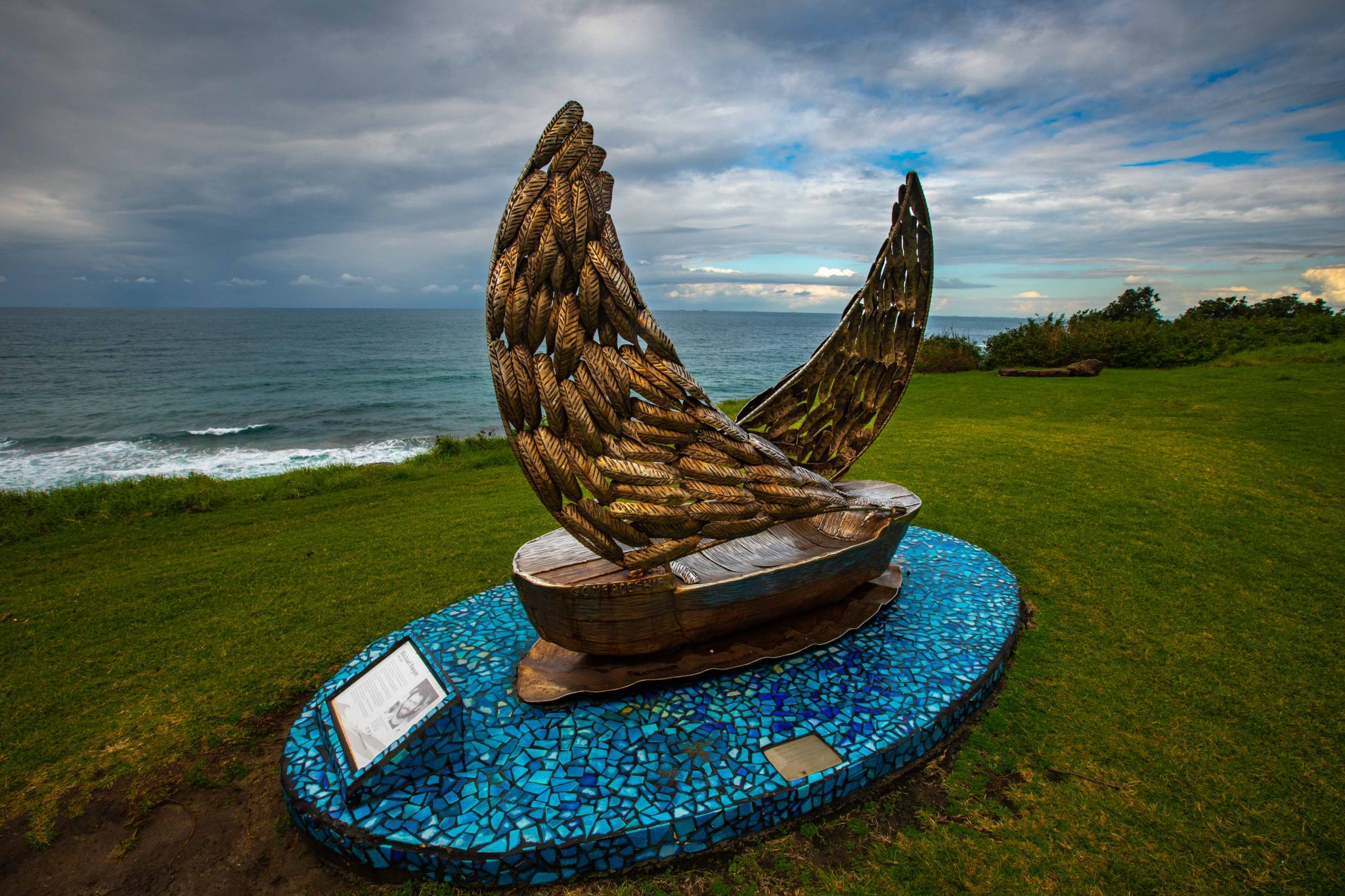 Mike Dwyer Reserve Sculpture Coledale New South Wales, Australia