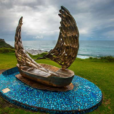 Mike Dwyer Reserve Sculpture Coledale New South Wales, Australia