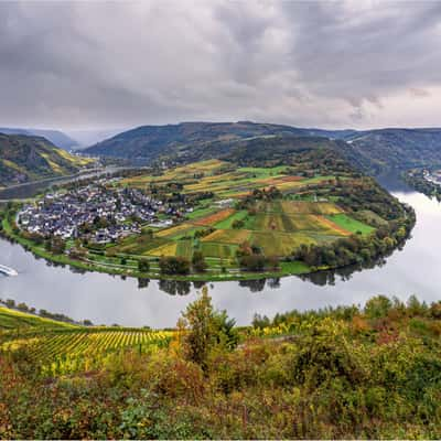 Mosel Riverbend near Kröv, Germany