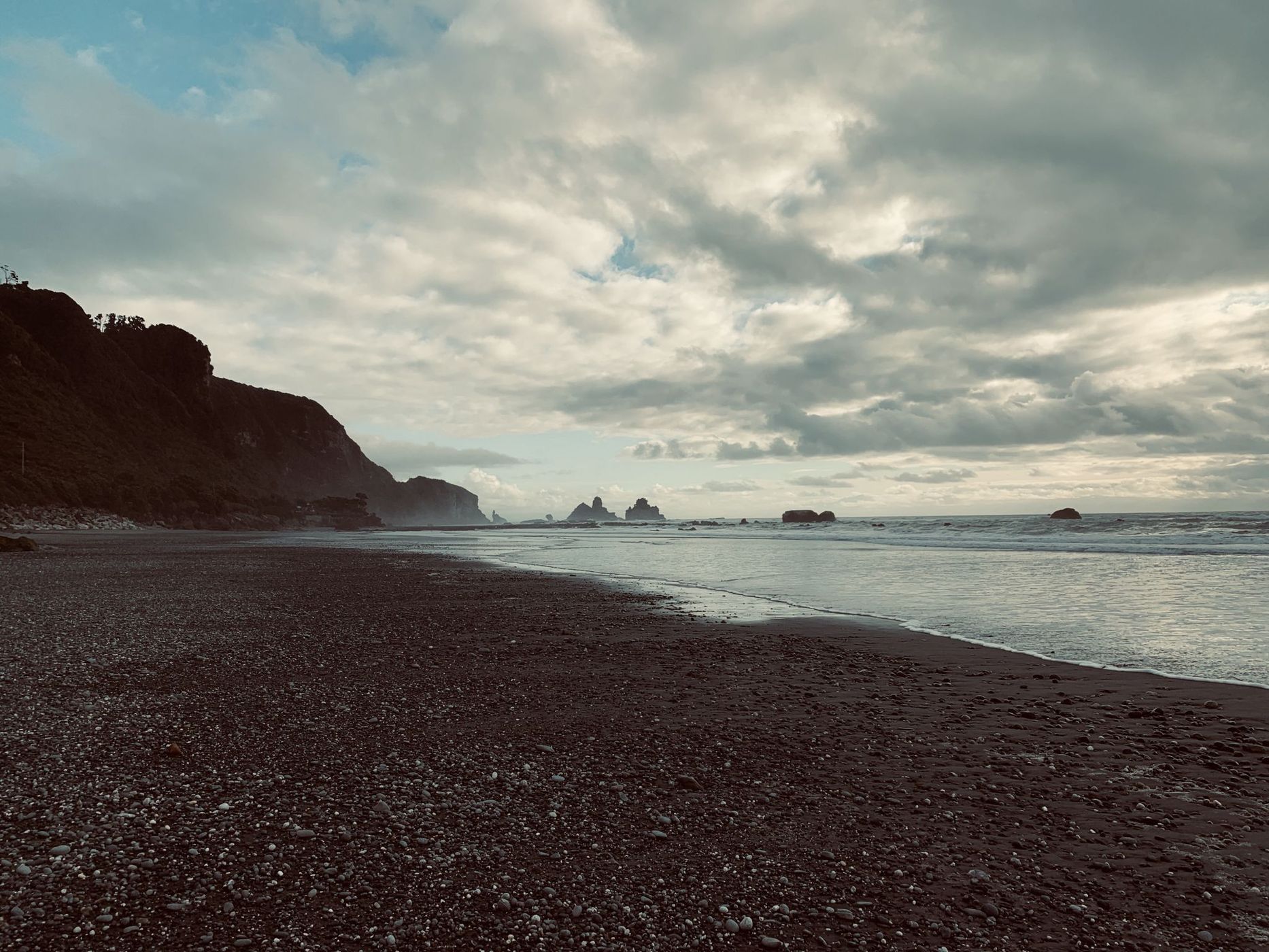 Motukiekie Beach, New Zealand