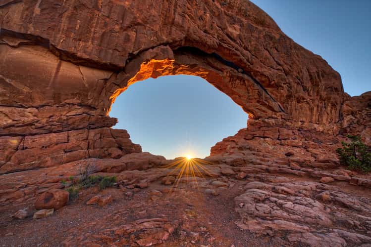 North Window in Arches National Park