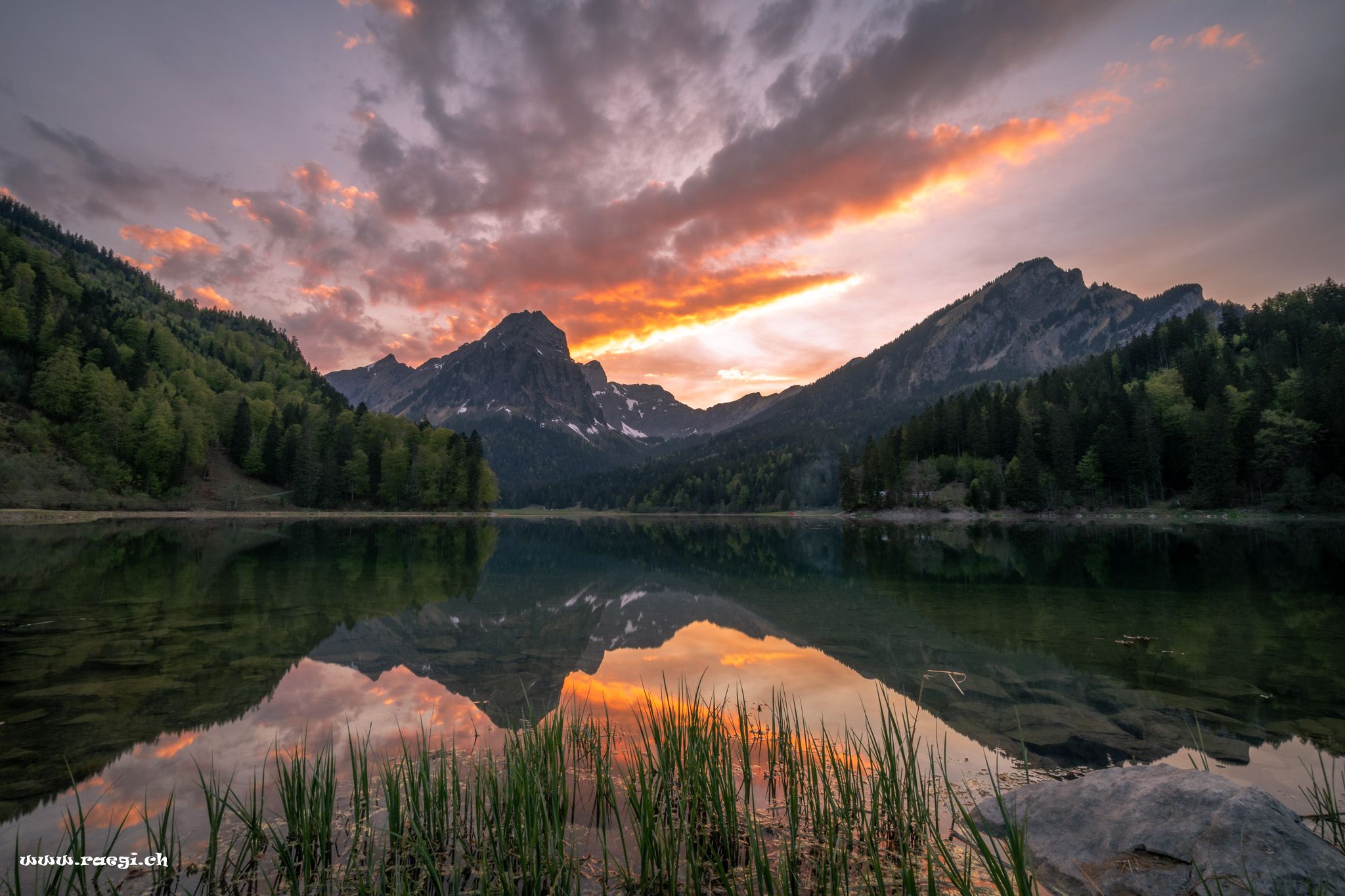 Obersee Näfels, Switzerland