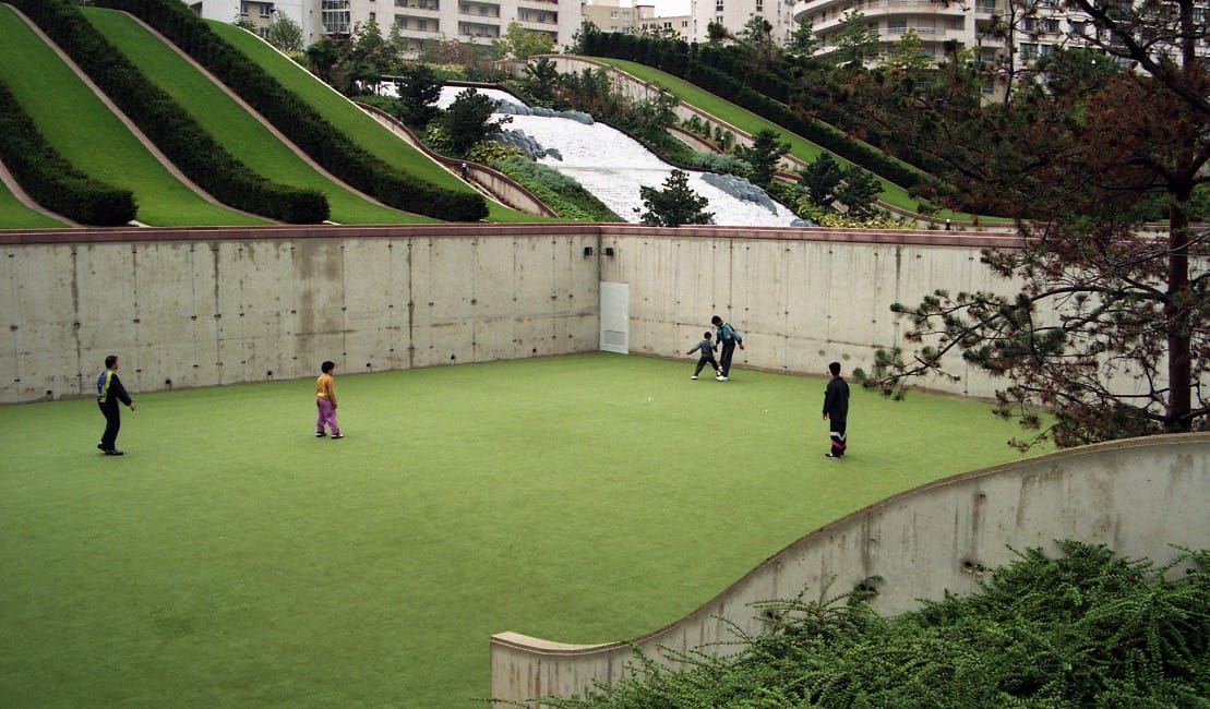 Paris, La Defense, Parc Diderot, France