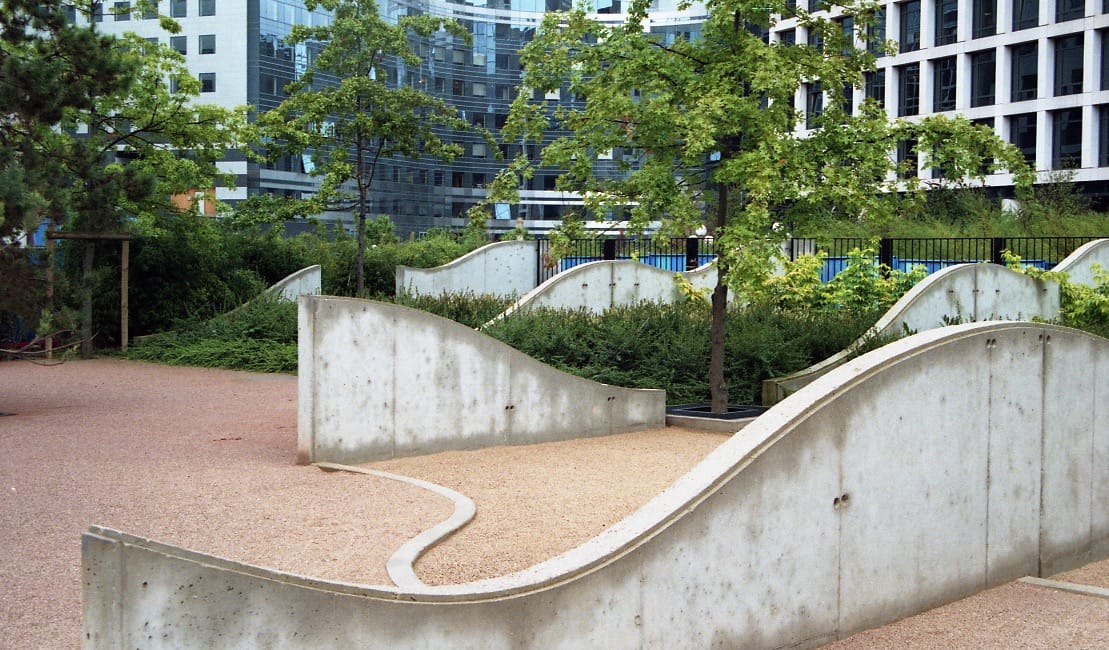 Paris, La Defense, Parc Diderot, France