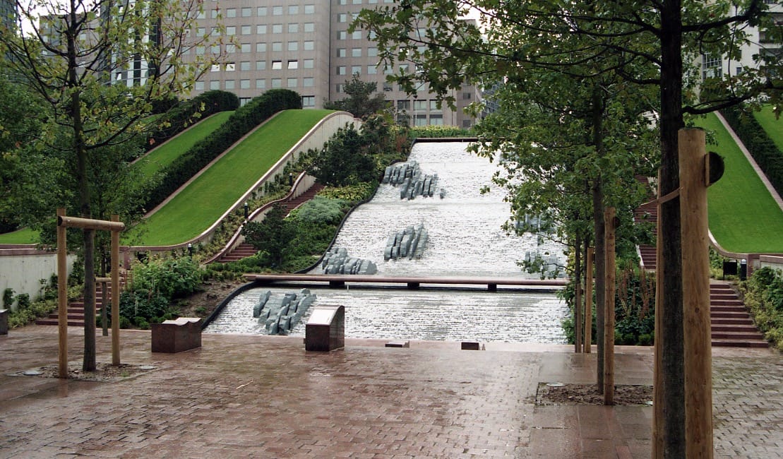 Paris, La Defense, Parc Diderot, France