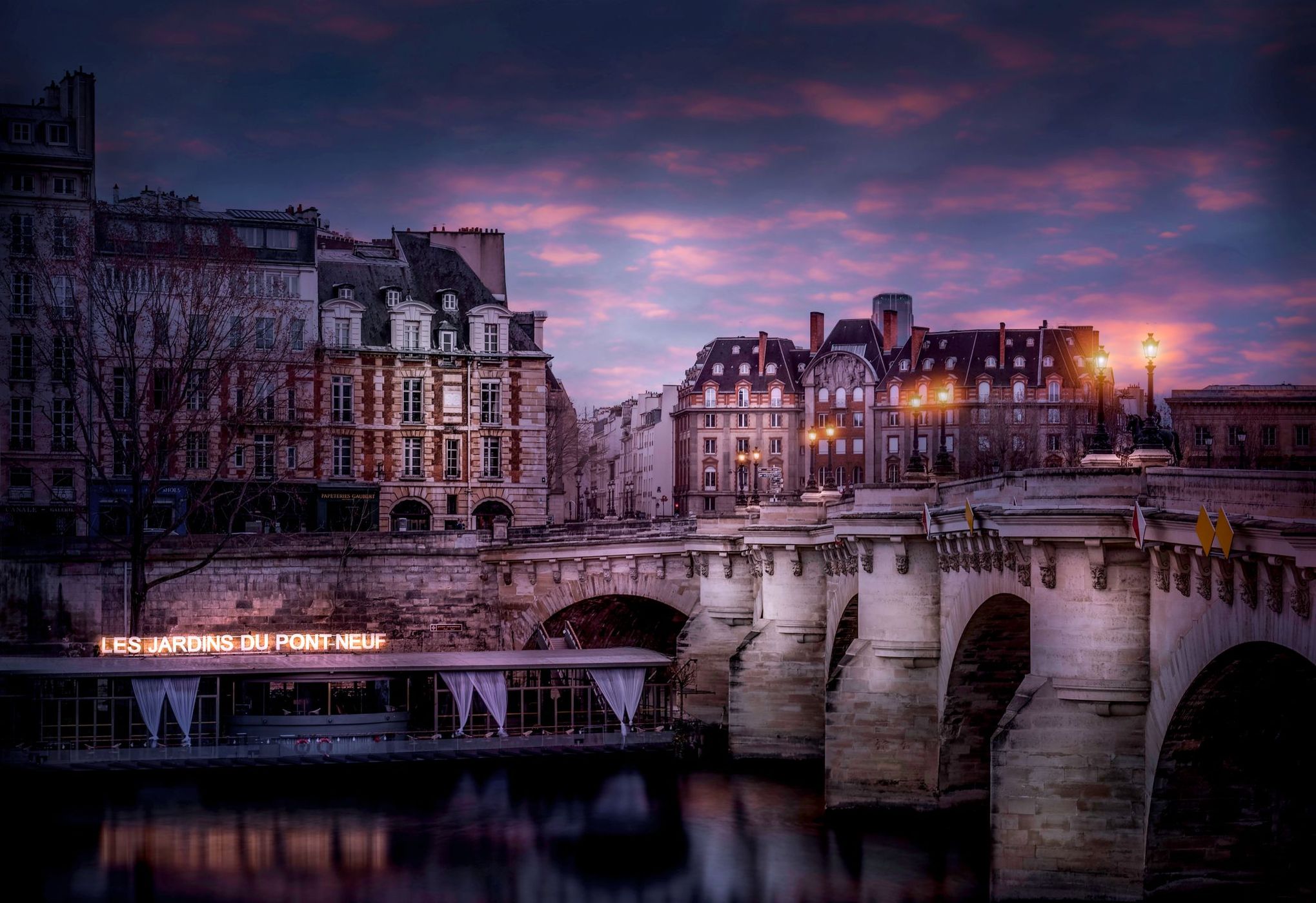 Pont Neuf Composition, Paris, France