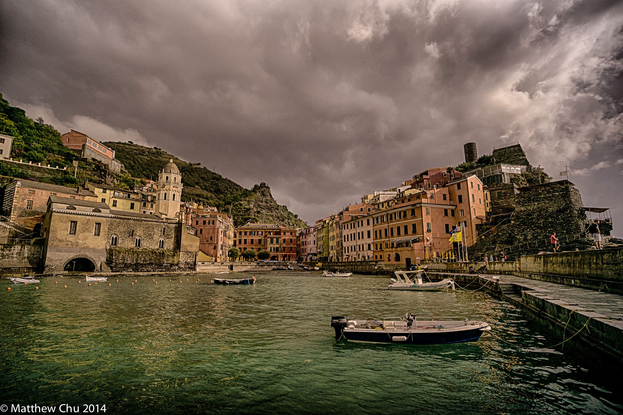 Port of Vernazza, Cinque Terre, Italy