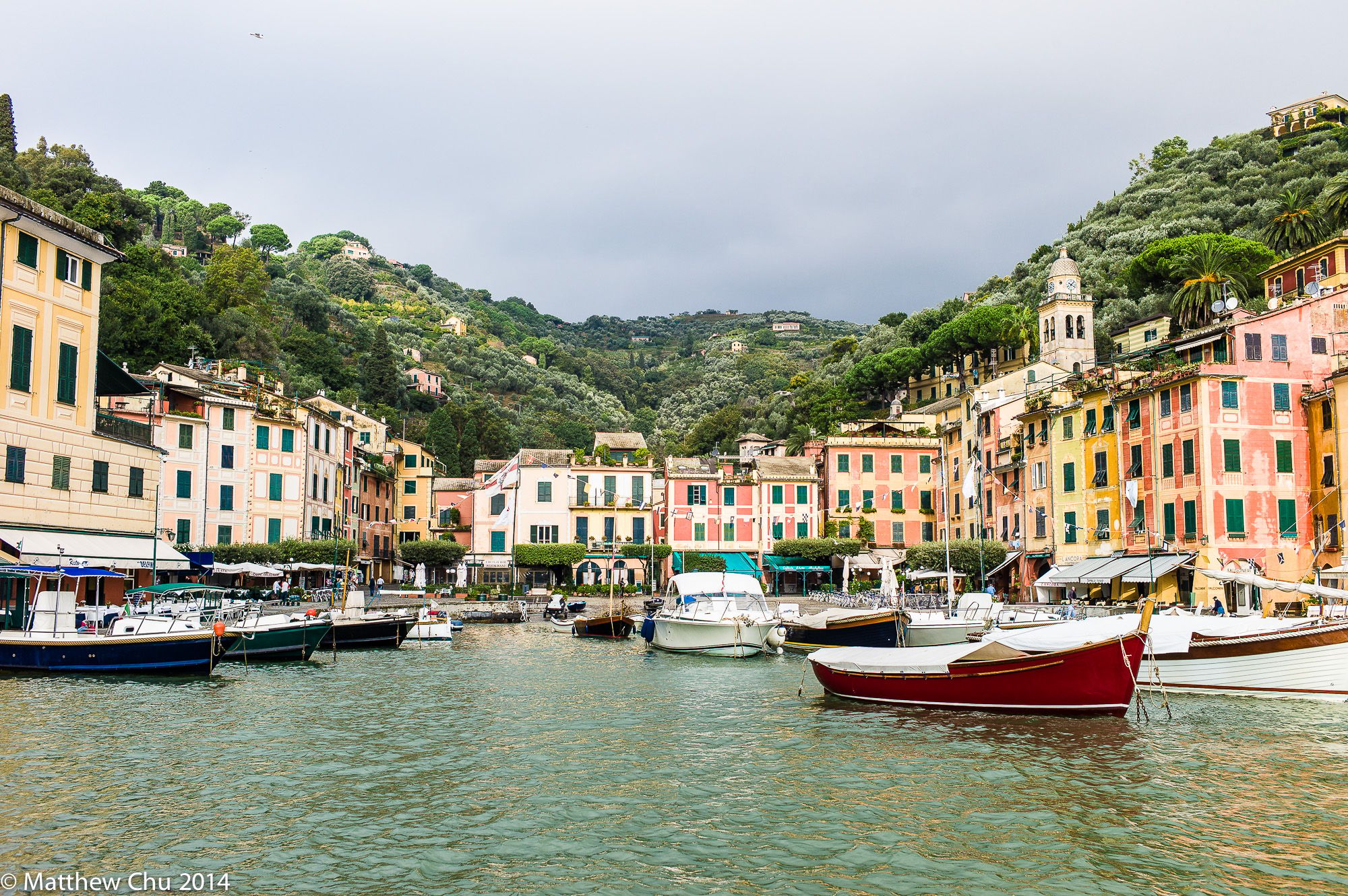 Portofino promenade, Italy