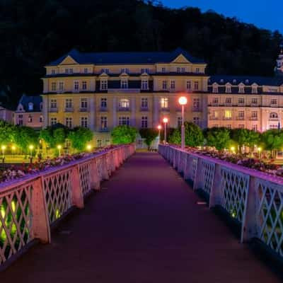 Promenade at Bad Ems, Germany