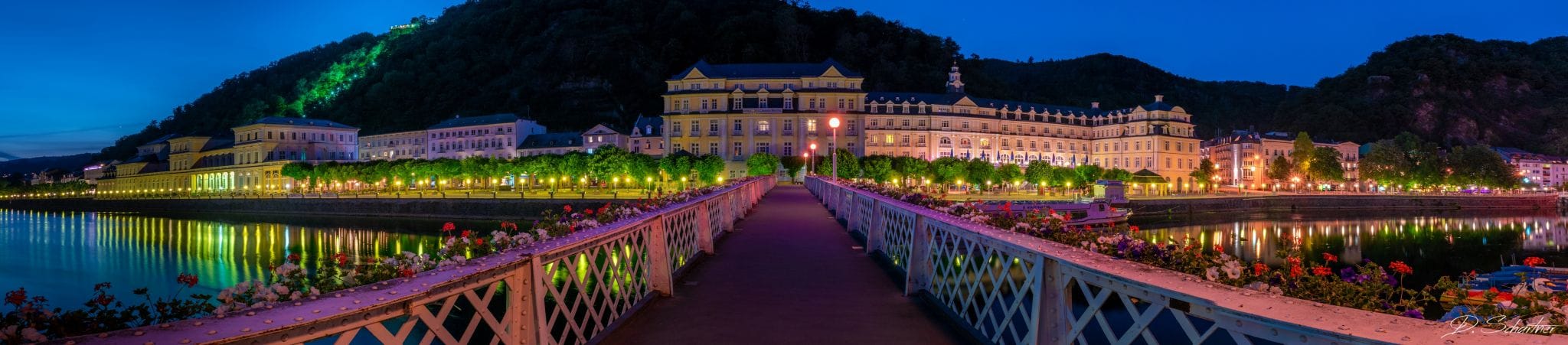 Promenade at Bad Ems, Germany