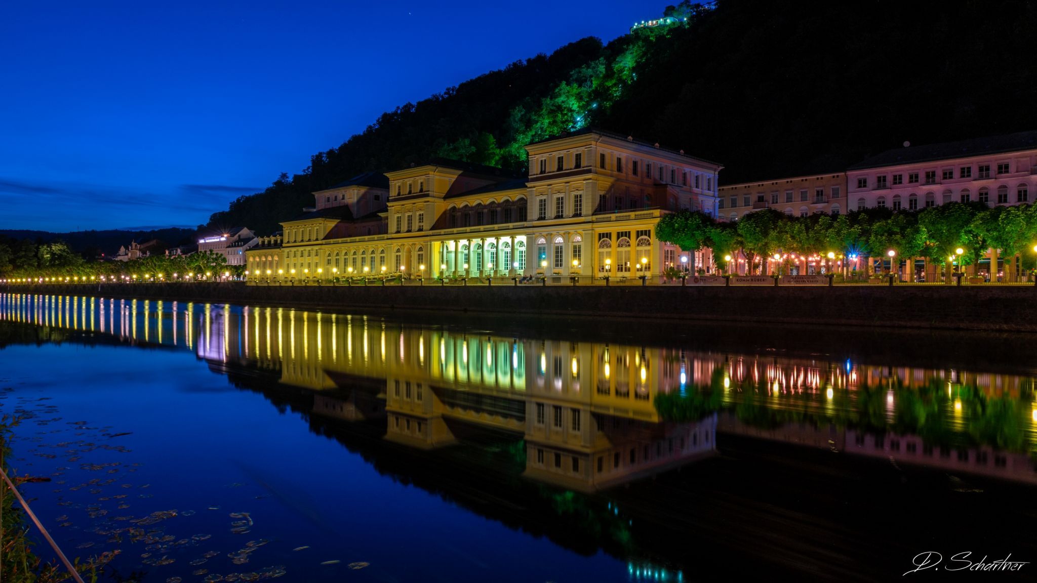 Promenade at Bad Ems, Germany