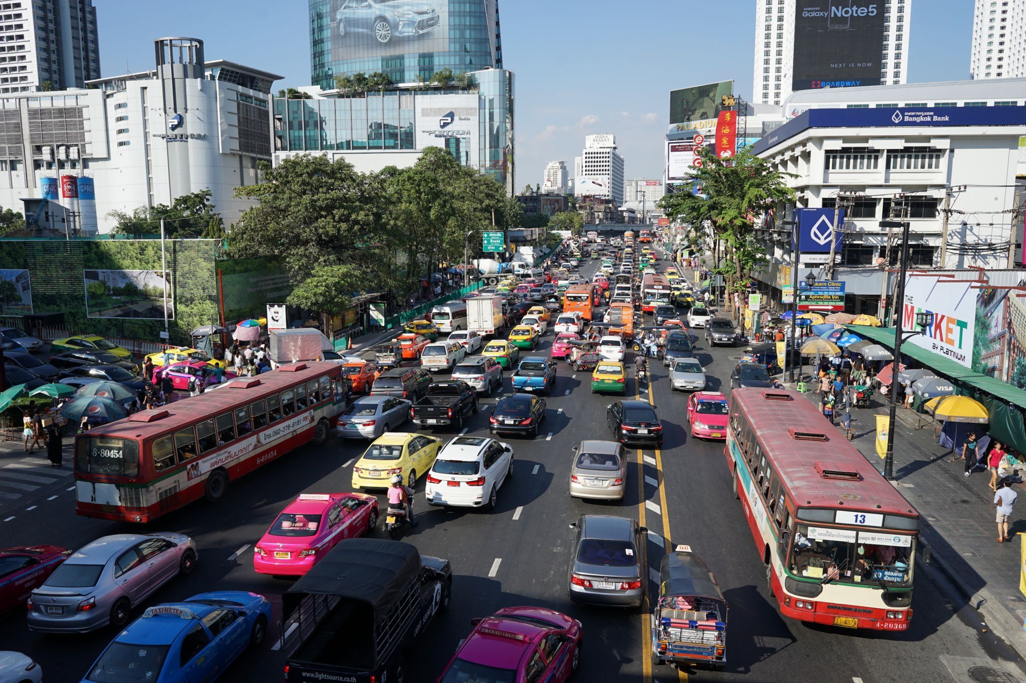 Ratchaprasong SkyWalk, Bangkok ,Thailand, Thailand