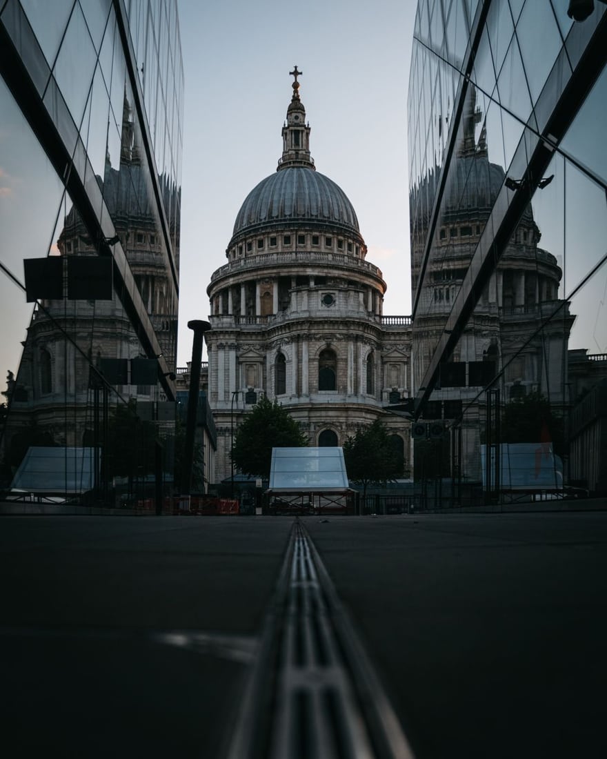 Reflection of St Paul's Cathedral, United Kingdom