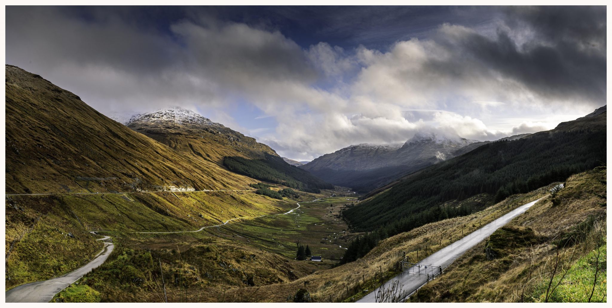 Viewpoint 'Rest and be Thankful', Scotland, United Kingdom