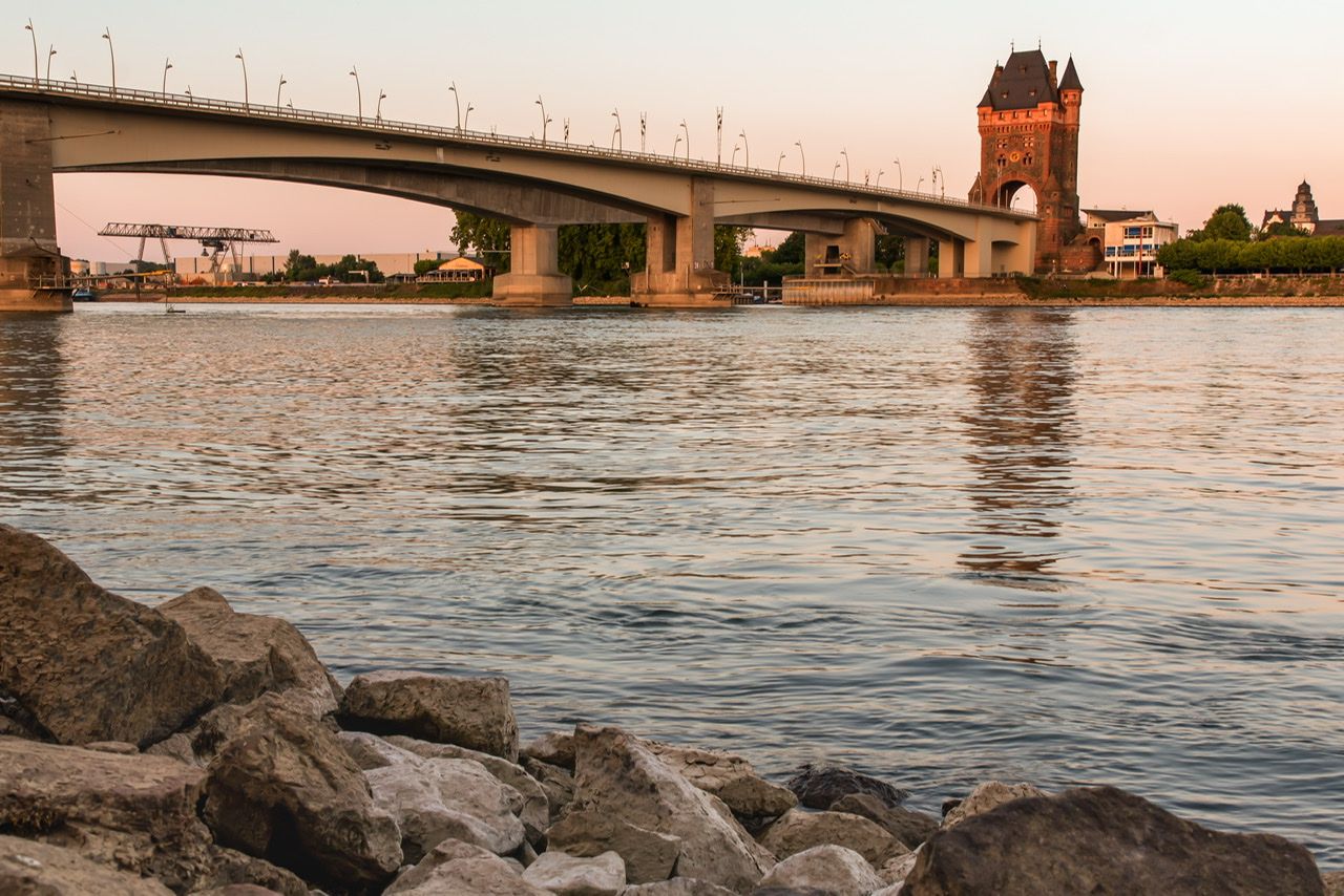 Rheinbrücke Worms, Germany