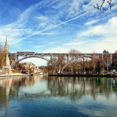 River Aare in Bern, Switzerland