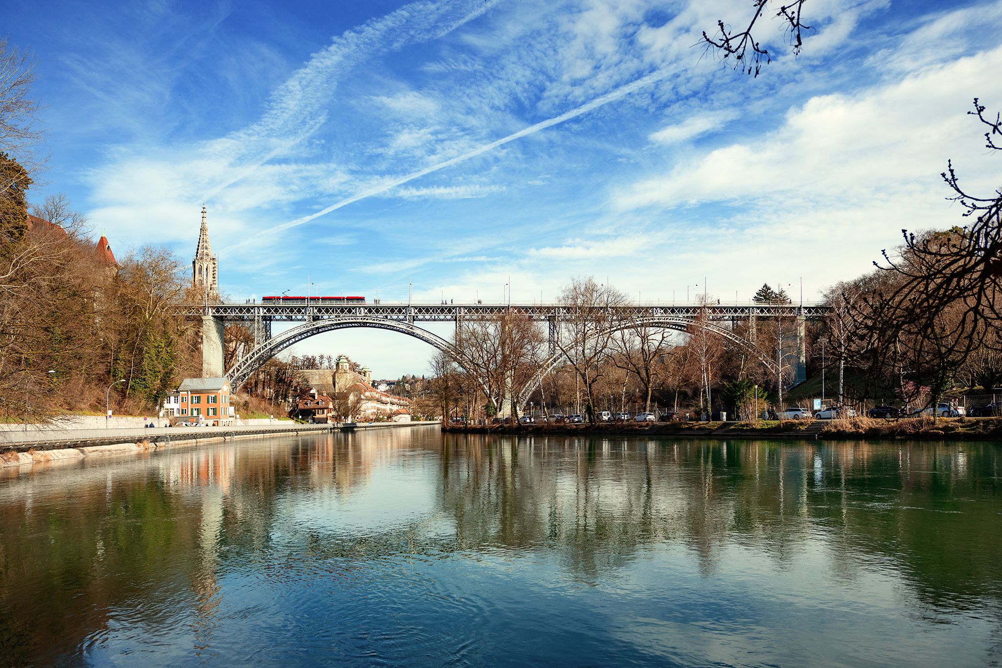 River Aare in Bern, Switzerland