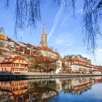 River Aare in Bern, Switzerland
