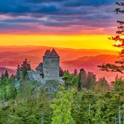 Royal Kašperk Castle, Czech Republic