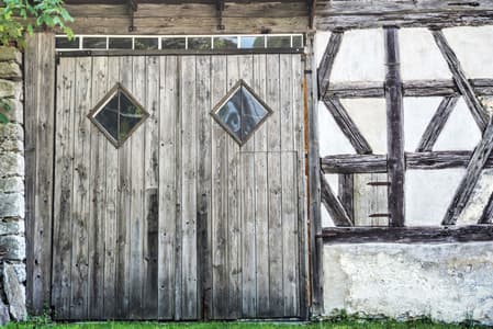 Scheunenviertel in Gräfenberg (Germany)