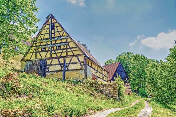Scheunenviertel in Gräfenberg (Germany)