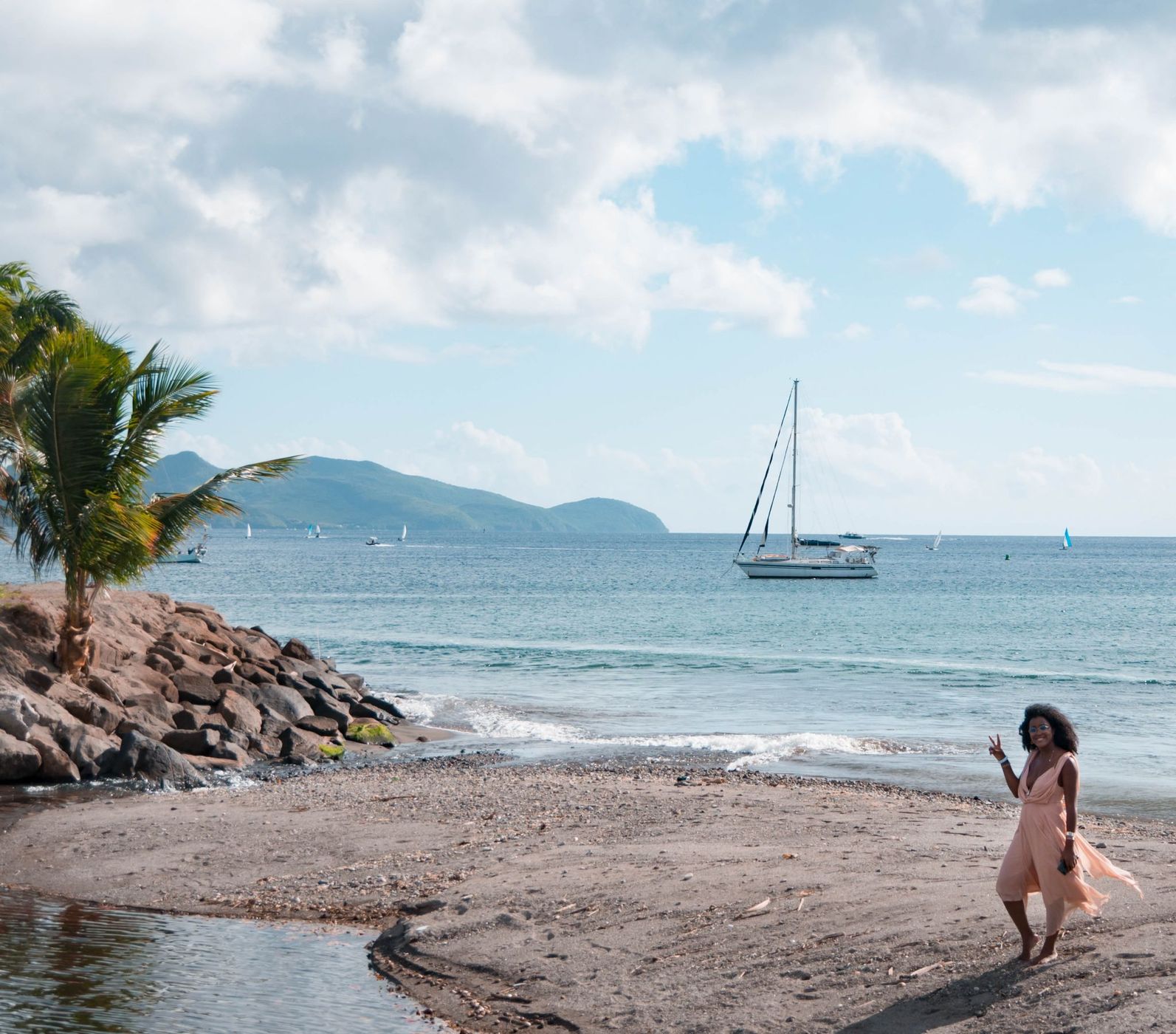 Schoelcher seaside, Martinique