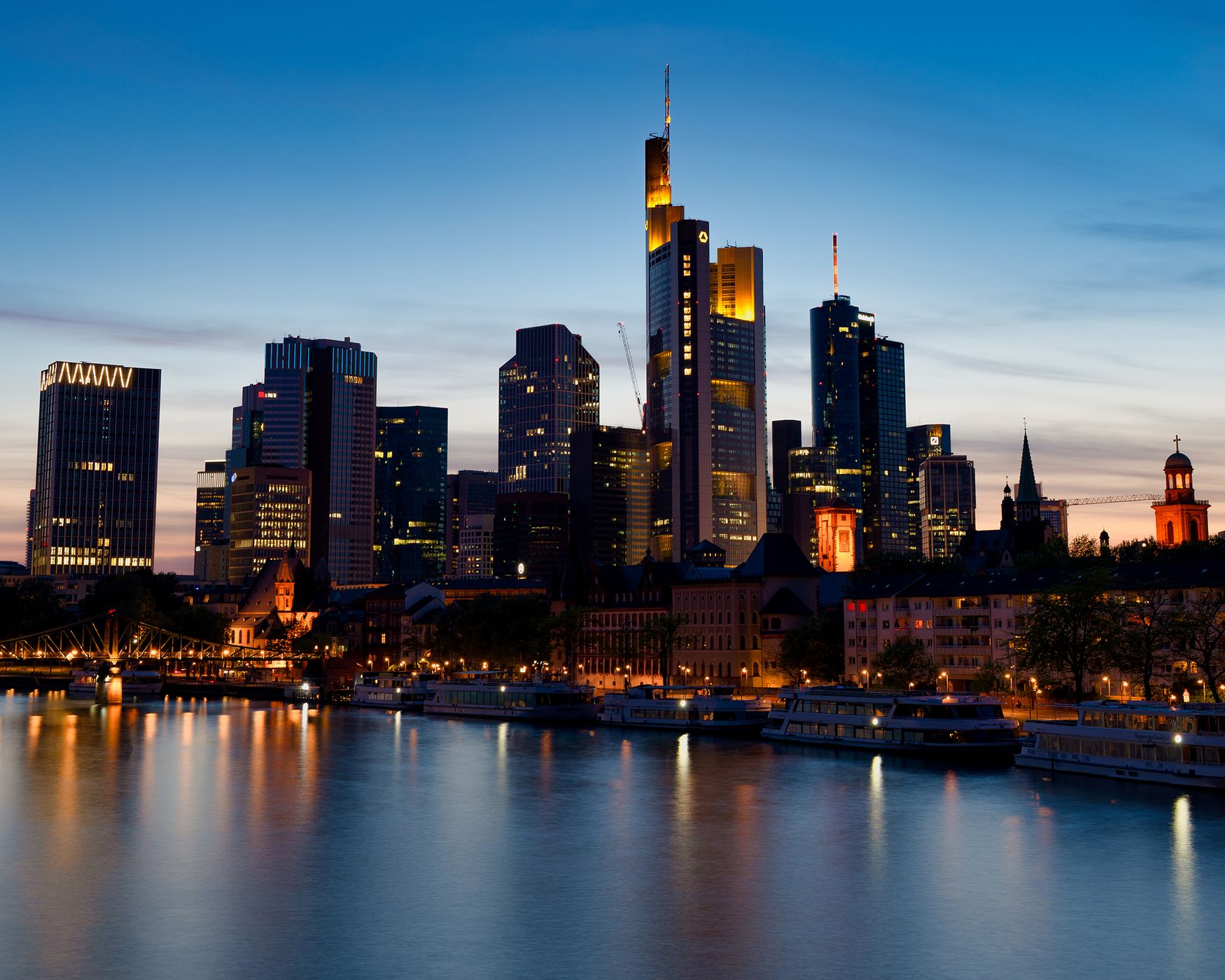 Skyline, Frankfurt am Main, Germany
