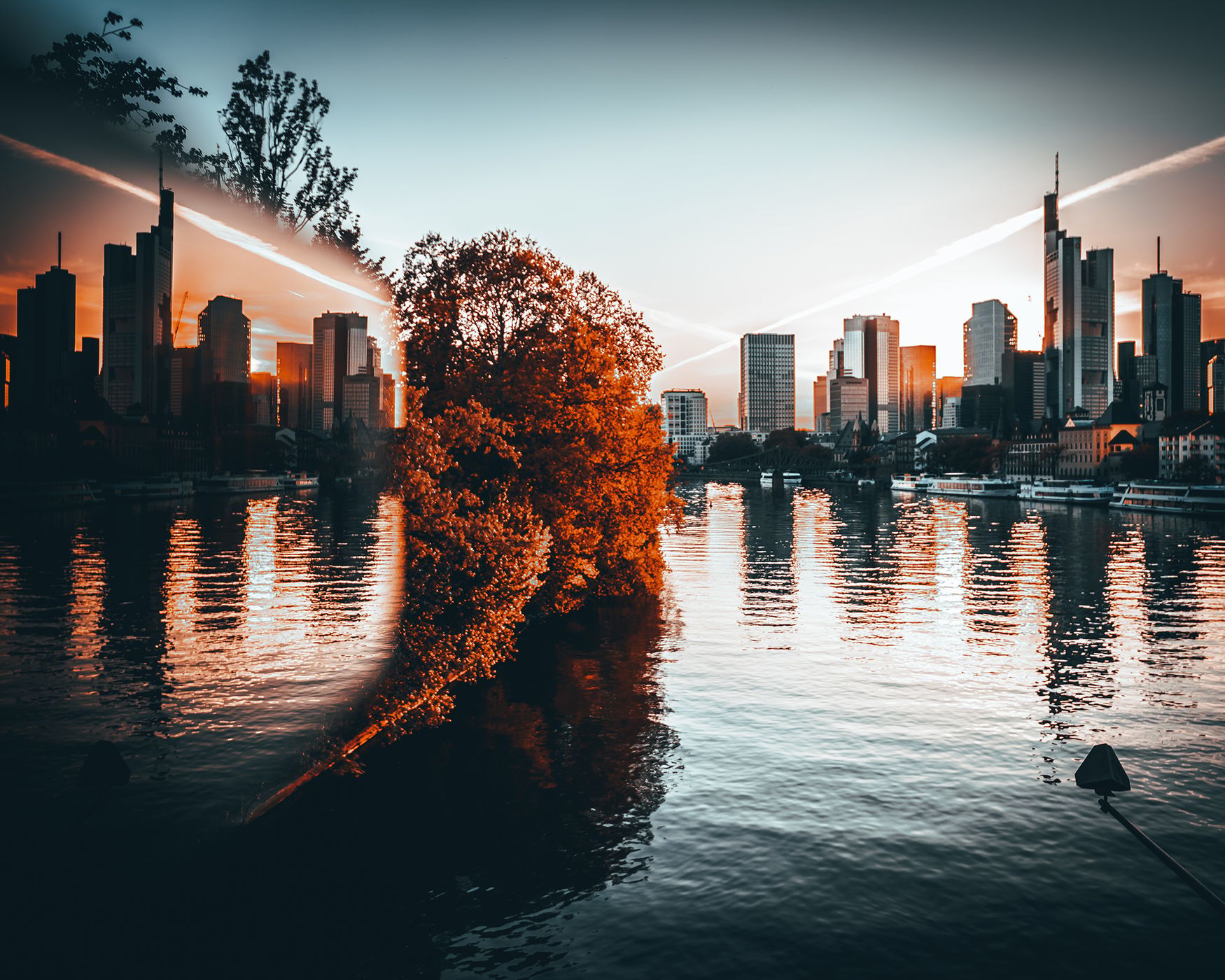 Skyline, Frankfurt am Main, Germany