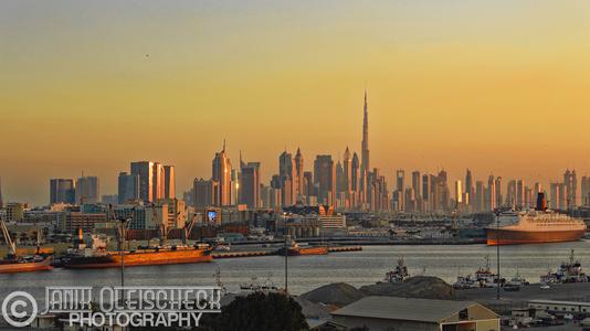 Skyline of Dubai