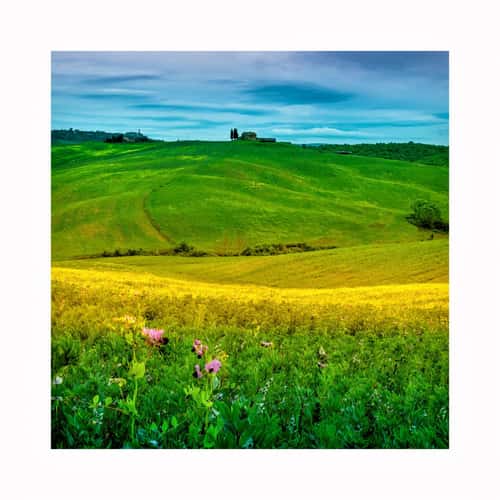 Spring in Val D'Orcia