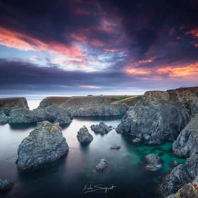 Sunset Bangor, France