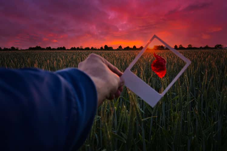 sunset Rheinstetten