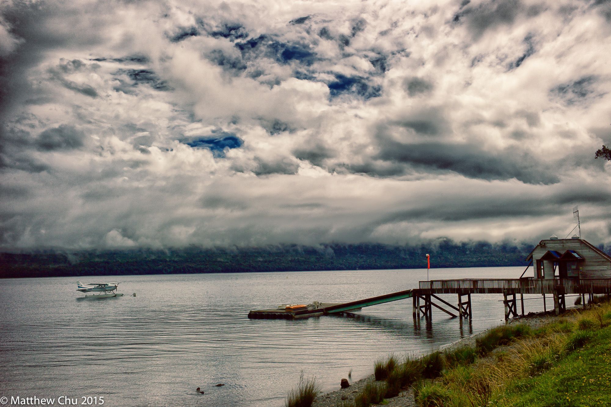 Te Anau Lakeshore, New Zealand