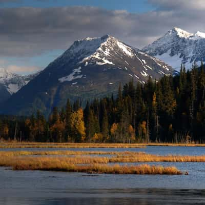 Tern Lake, Kenai Peninsula, Alaska, USA