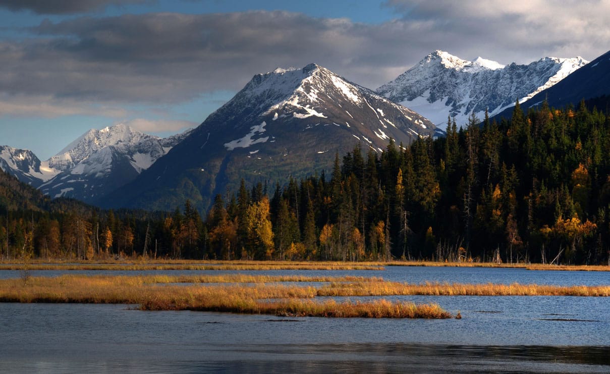 Tern Lake, Kenai Peninsula, Alaska, USA