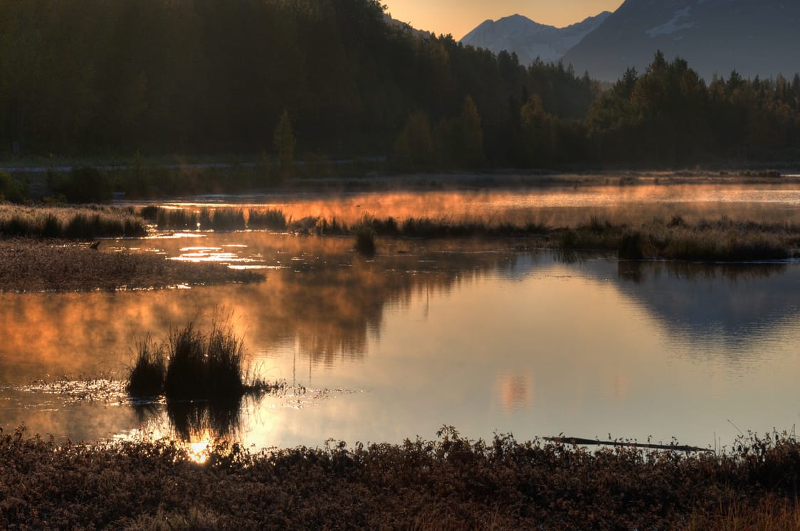 Tern Lake, Kenai Peninsula, Alaska, USA
