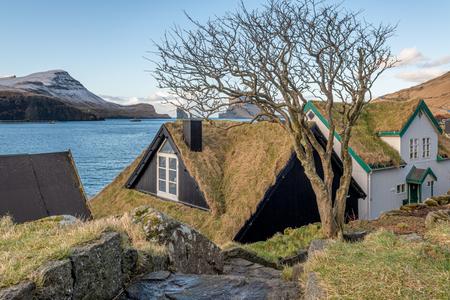 Beautiful Village of Bøur, Faroe Island
