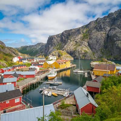 The fish village Nusfjord, Norway