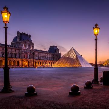 The Louvre Lamps, Paris, France